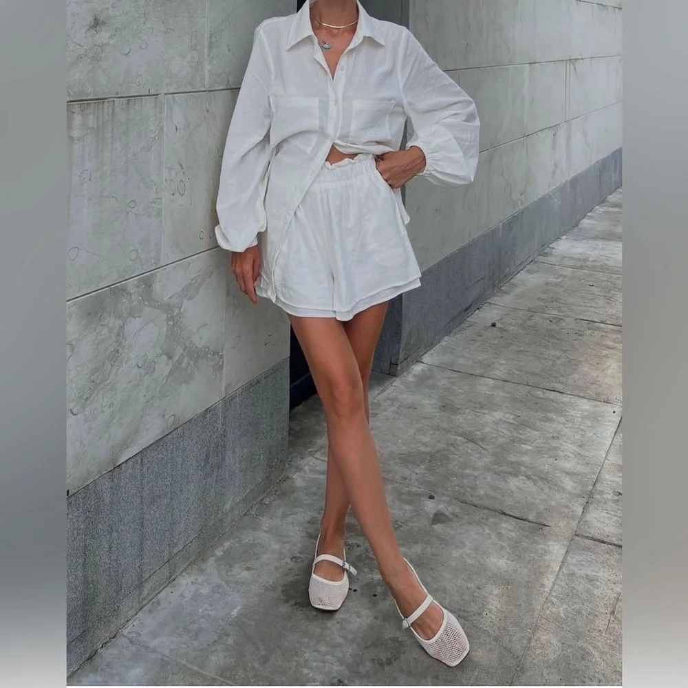 Commense Aegean Two Piece Double Lined Shorts Set - Picture 3 of 15